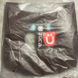 ZUCA seat cover brown/turquoise